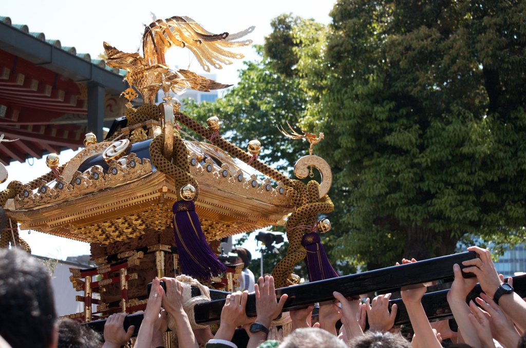神田祭〜神輿宮入り　３