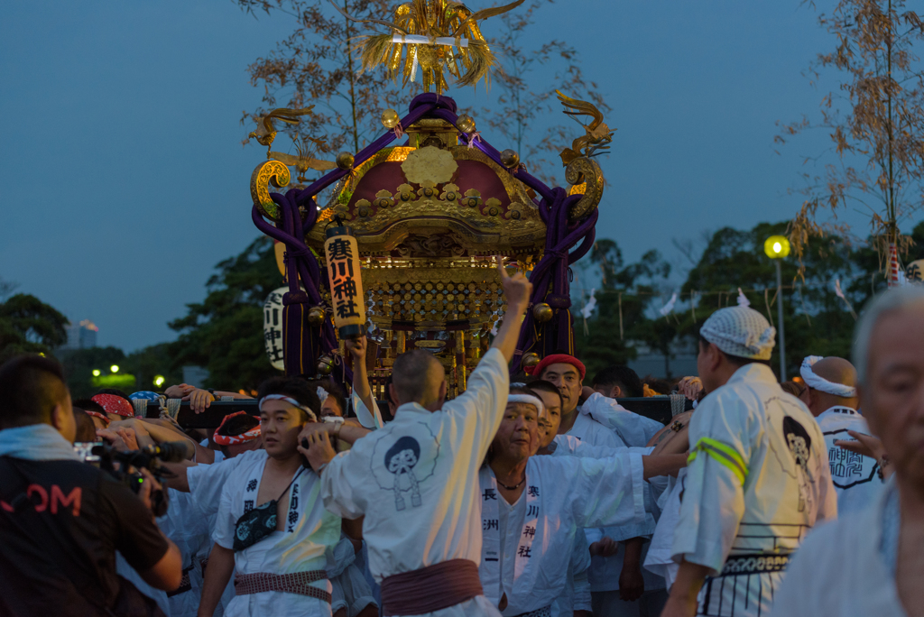寒川神社御浜下り２