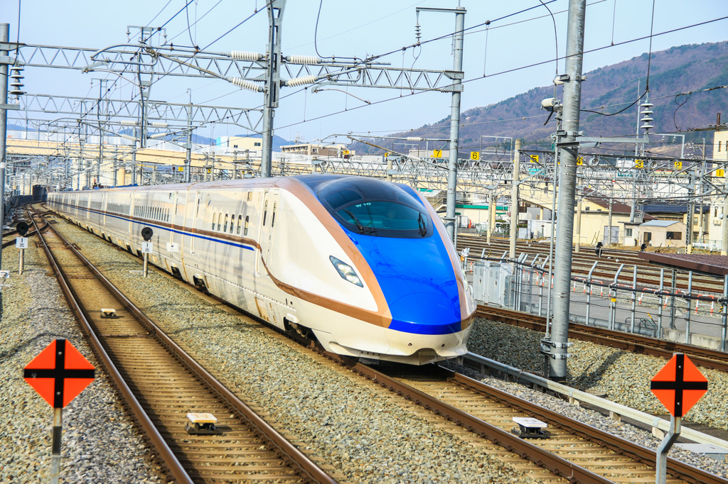 長野駅のかがやき