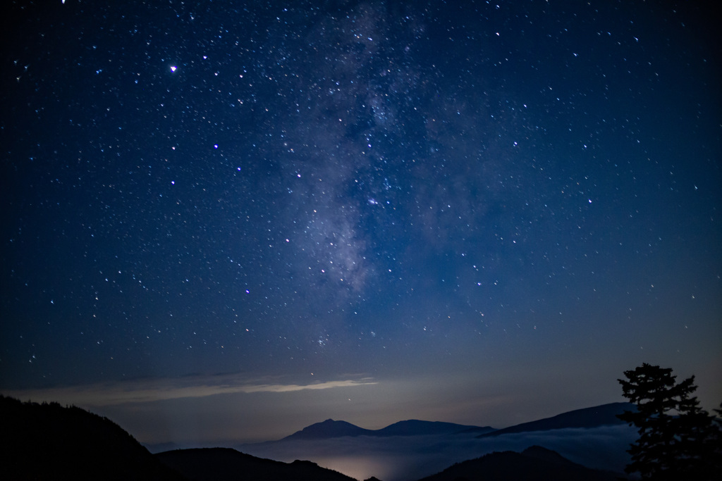 渋峠の星降る夜②