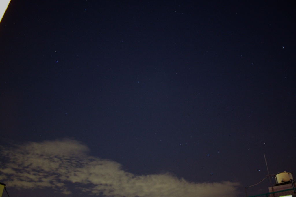 7月21日の星景