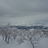 冬の越後平野