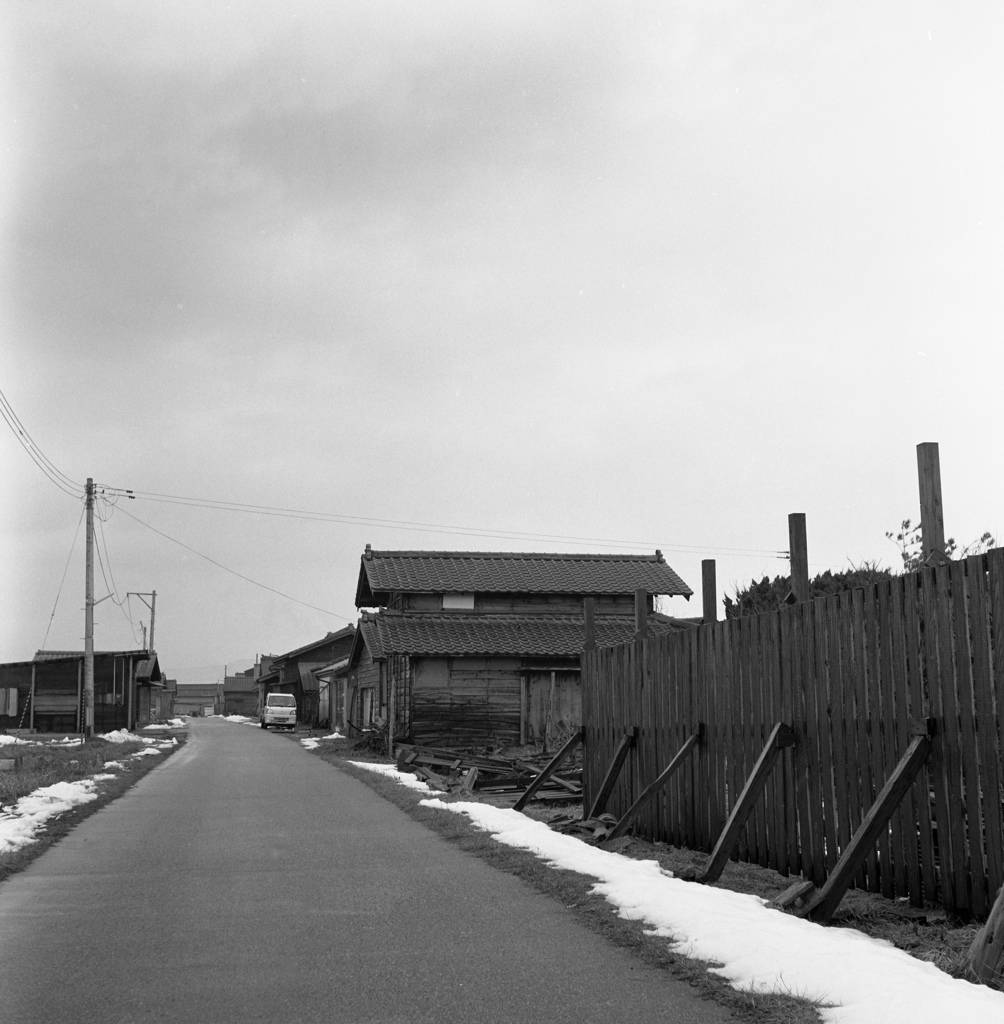 漁村の風景