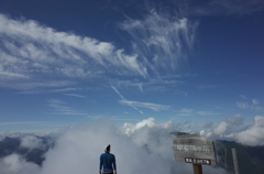 天上から見上げる空