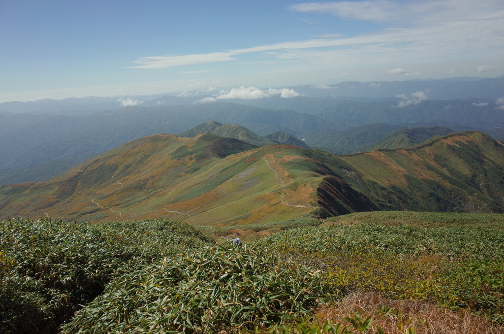 月山の秋