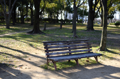 公園のベンチ３