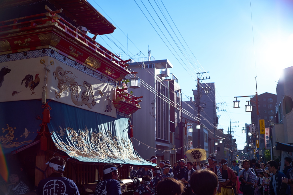 山車は進む～よ～♪