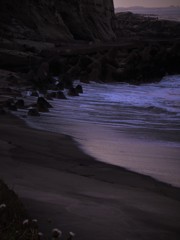 夕暮れの太東海岸