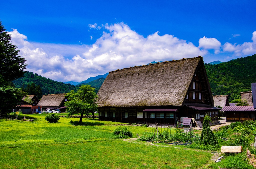 夏の訪れ白川郷