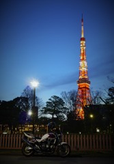 夕暮れのTOKYO TOWER
