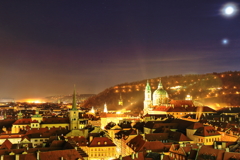 Praha night view