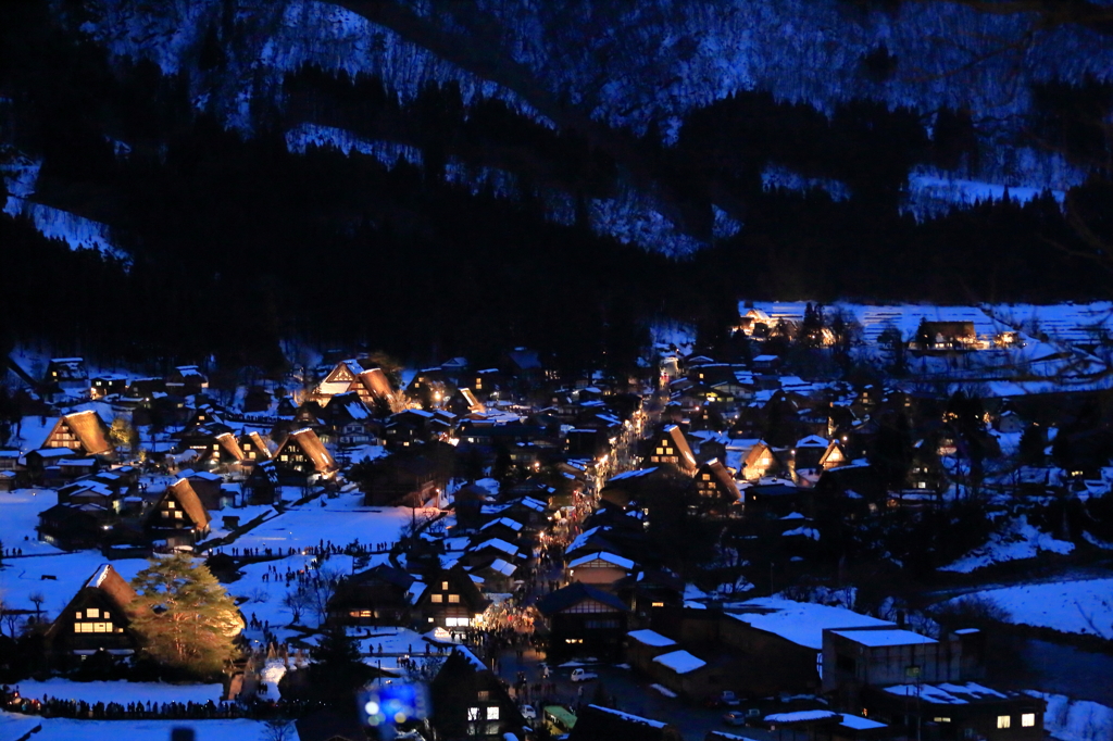 雪景 白川郷  壱