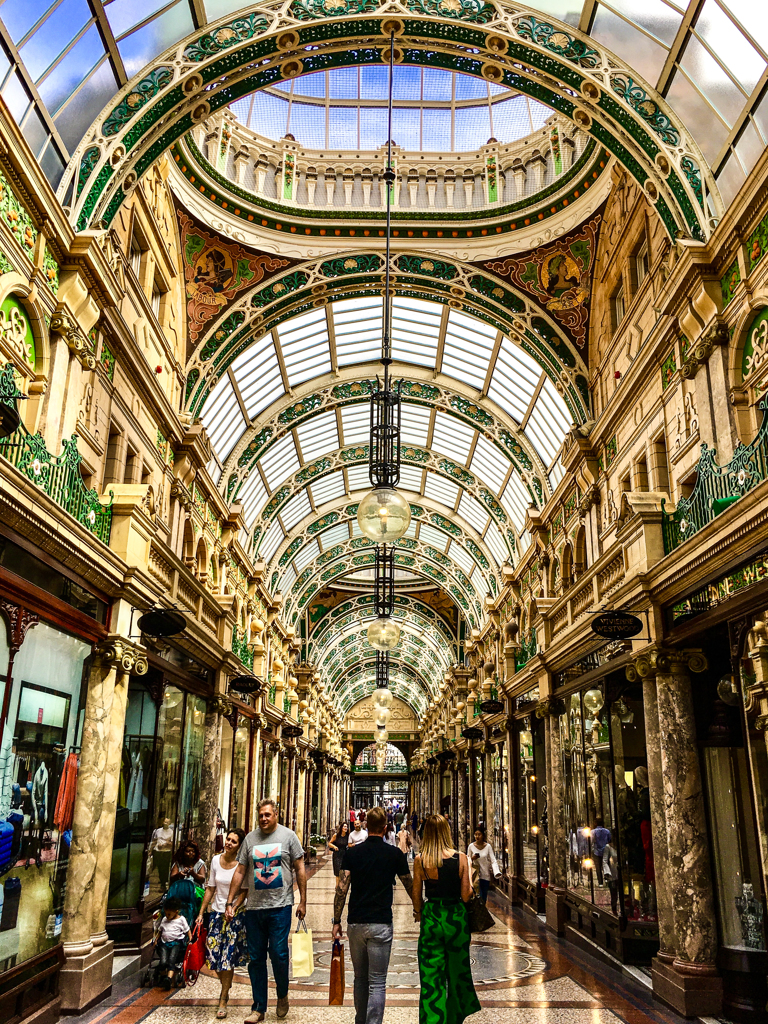 The Victorian arcades of Leeds