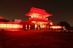 燃える瑞龍寺