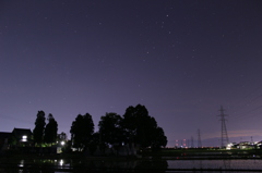 田舎の星空