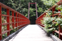 初夏のあゆつり橋