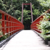 初夏のあゆつり橋