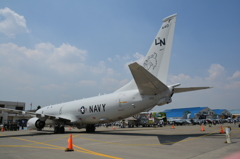 厚木基地　P-8A