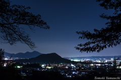 甘樫丘からの夜景
