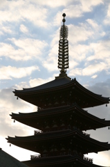 浅草寺の五重塔