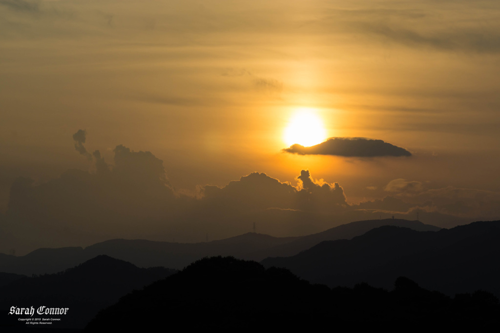 夕焼け雲