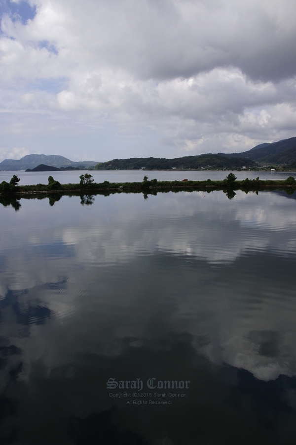 海を横切る