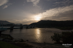 河川敷の朝