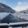 田舎の雪景色