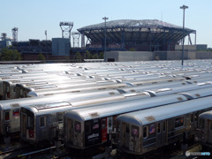 操車場とスタジアム