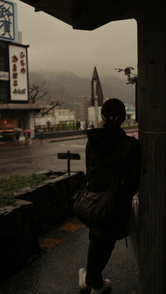 雨宿り