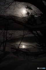 月夜に沈む景色