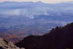 煙たなびく小諸