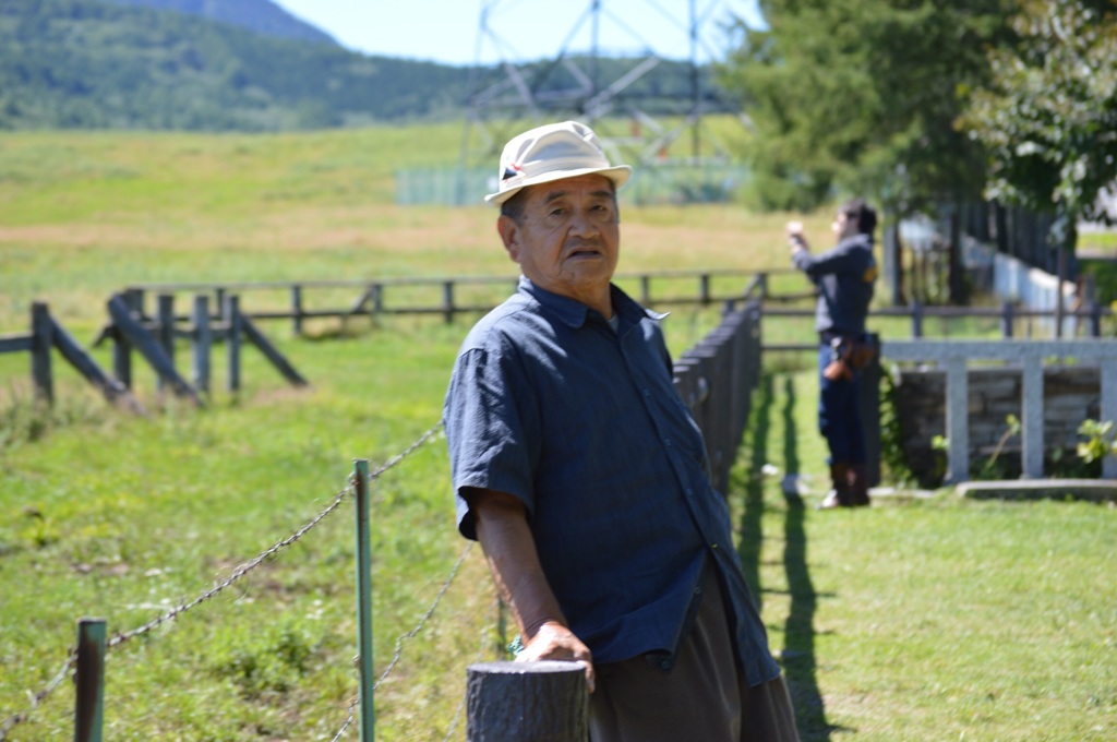 じいちゃん。キマってるね。