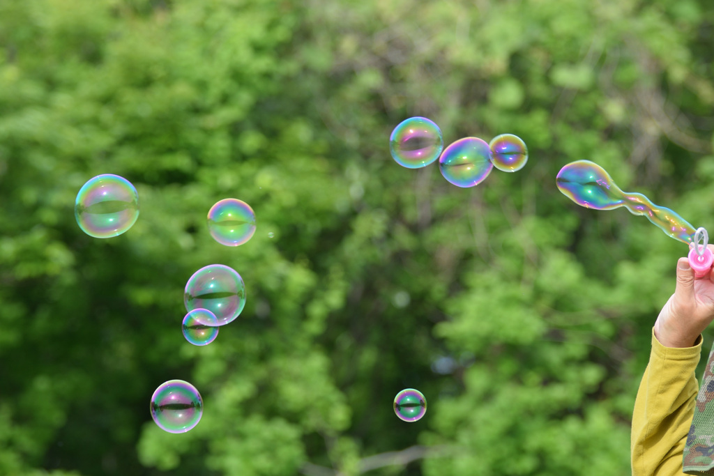 シャボン玉誕生