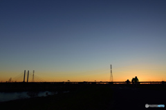 早朝サイクリング