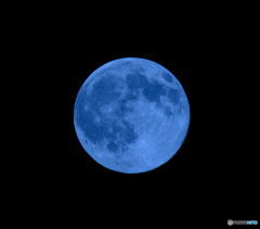 Once in a blue moon