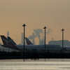 夕刻の羽田