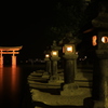 宮島の夜