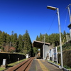 山間の小駅