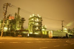 川崎工場夜景　千鳥町エリア