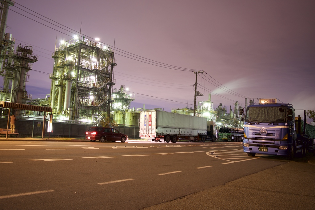 川崎工場夜景　千鳥町エリア