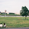 土手の風景