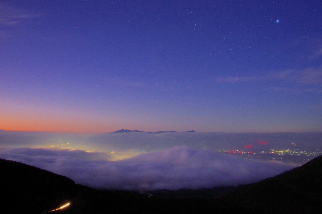 夜明けの雲海２