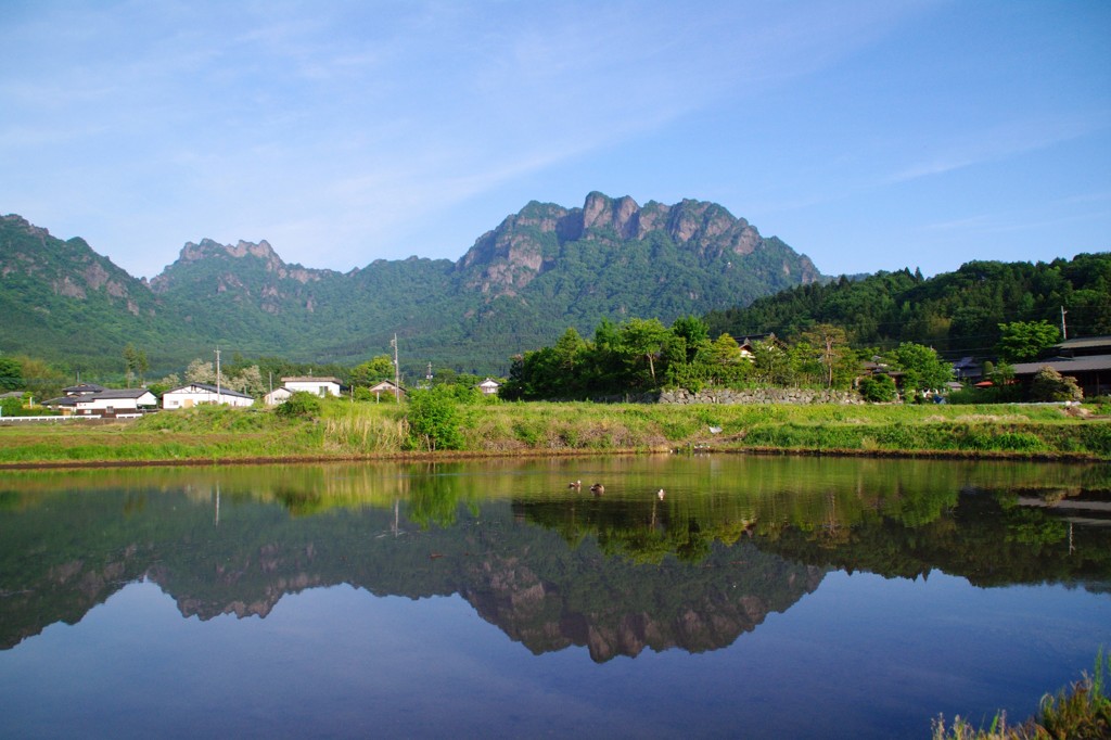 逆さ妙義山