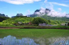 雨上がりの妙義山