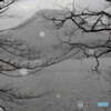 榛名湖の朝(雪)