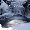 冬の渓流10