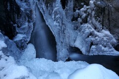 冬の渓流11