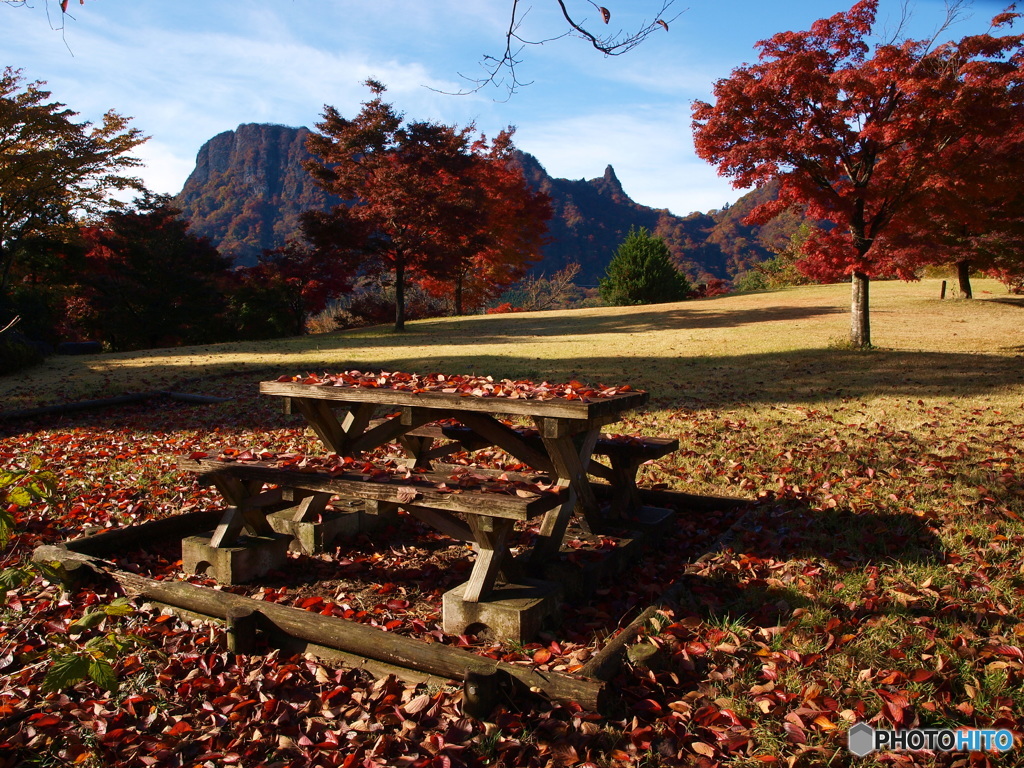 紅葉の妙義山