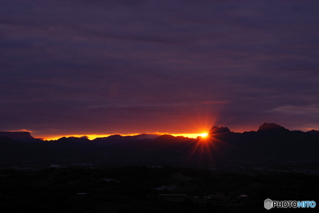 今日の夕暮れ